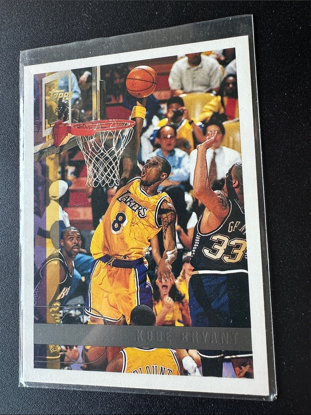 1997 TOPPS KOBE BRYANT #171 LA LAKERS 2ND YR CARD - HOF EDITION - MINT - RARE!!